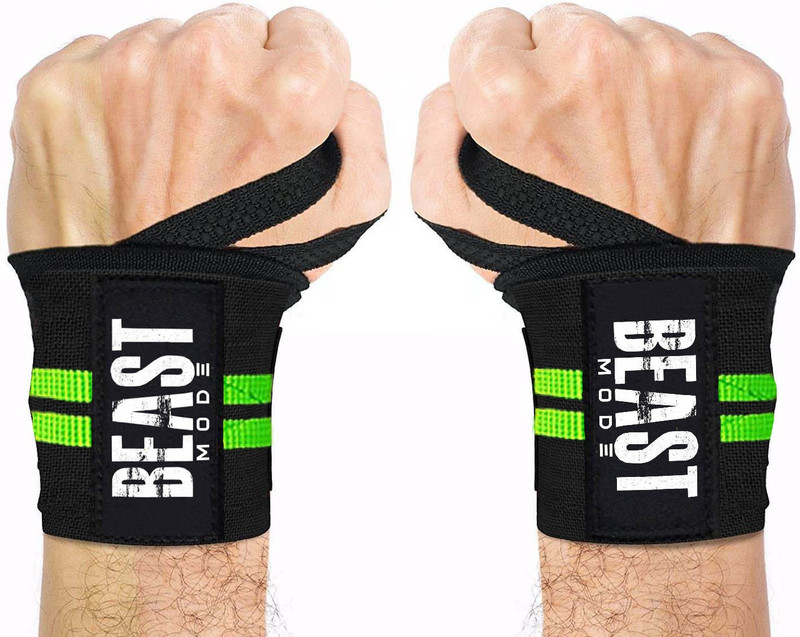 STEIGEN FITNESS WRIST WRAPS GLOVES FOR GYM WRIST BAND SUPPORT FOR HEAVY WORKOUT Gym & Fitness Gloves(Blue)