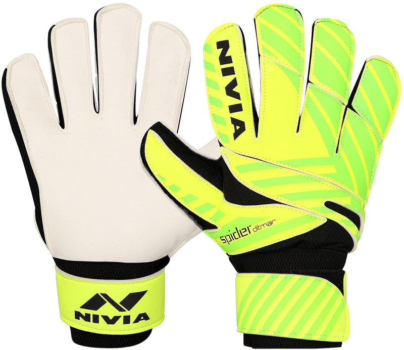 NIVIA Ditmar Spider-24/25 Model-Large Football Goalkeeping Gloves(Multicolor)