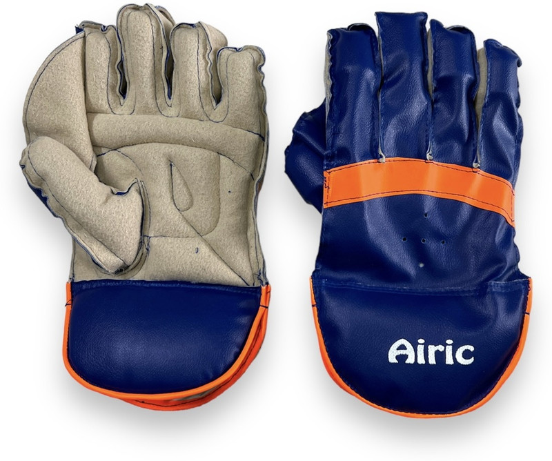 Airic Economical and Durable (Boys Size Age 8-12 yrs) Wicket Keeping Gloves(Multicolor)