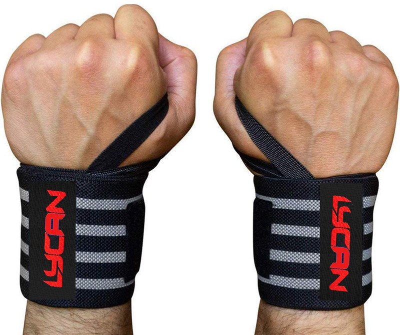 LYCAN Workout Gloves with Wrist Support for Gym Workouts ( Pair ) Gym & Fitness Gloves(Multicolor)