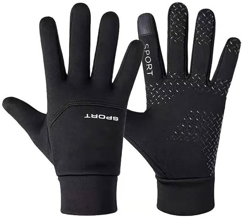 FASHIONIO SPORTS-GOLVES Riding Gloves(Black)