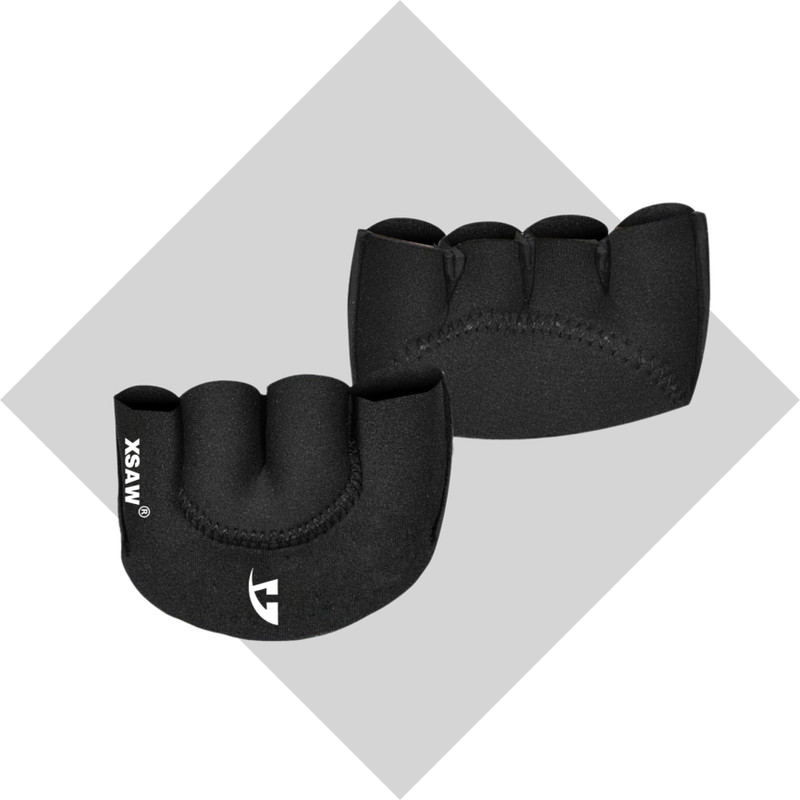 XSAW Catching Fielding Gloves, Lightweight Training Neoprene Inner Gloves Batting Gloves(Black)