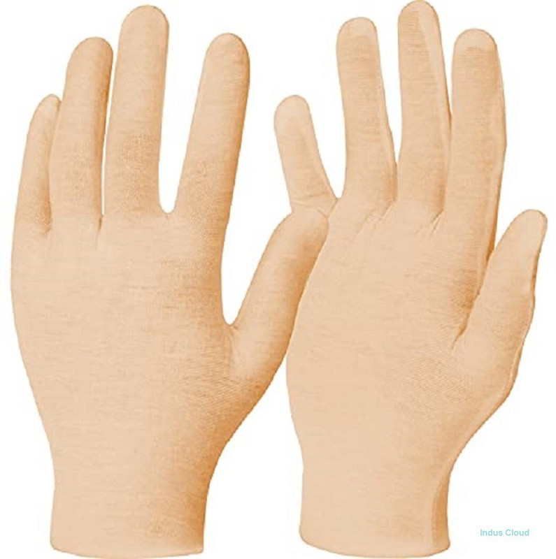 LP London paree Summer Cotton Sun Protection Gloves Cotton Hand Gloves for Bike Riding Cycling Gloves(Skin)