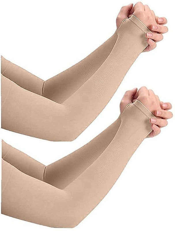 NJ FITTY Sleeve Unisex Sports Sun Protection skin Cycling Gloves(skin)