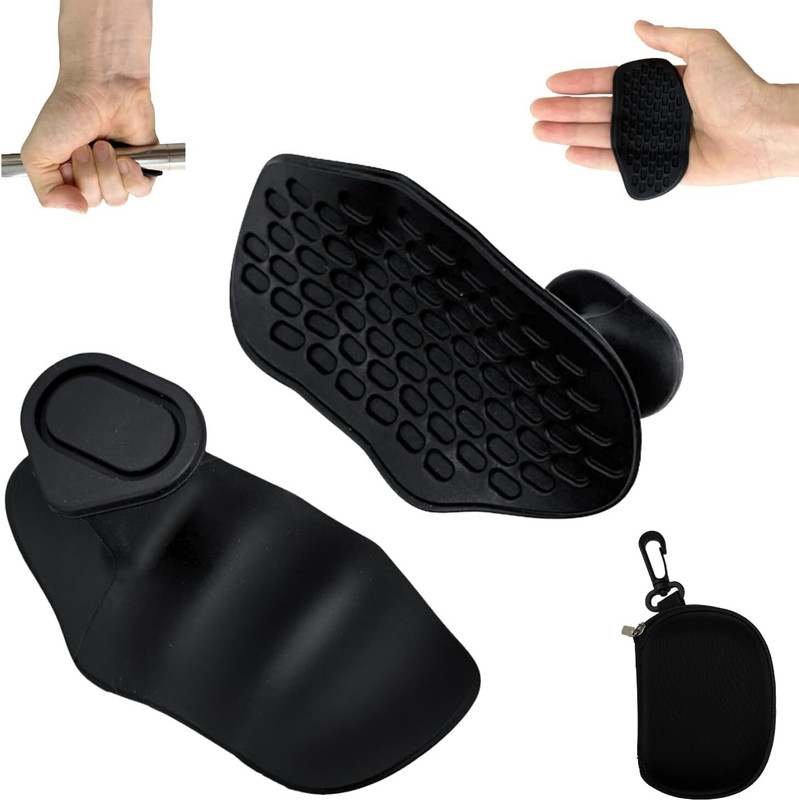 ArrowMax Gym Gloves Gripper Deadlift Weight Lifting Straps Anti Sweat Gym & Fitness Gloves(Black)