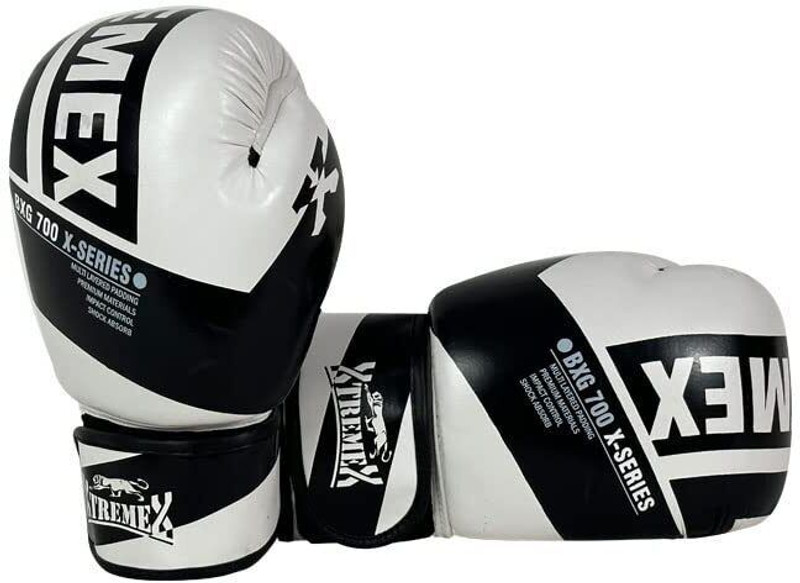 XtremeX X-Series Premium Boxing Gloves, Training Gloves for Boxing (Blue, 14oz) Boxing Gloves(Blue)