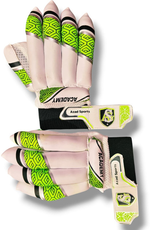 AZAD SPORTS PRINT EDITION GREEN Batting Gloves(White)