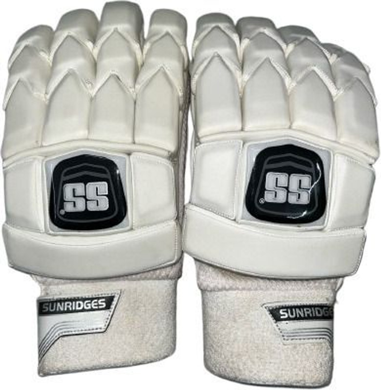 SVS BAS Professional Batting Gloves(White)
