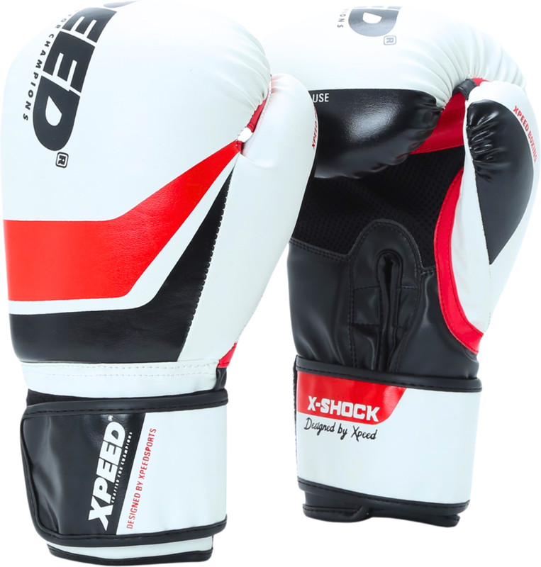 XpeeD X-Shock Sparring Gloves for Boxing, MMA, Kickboxing, Muay Thai | Boxing Gloves(Red)