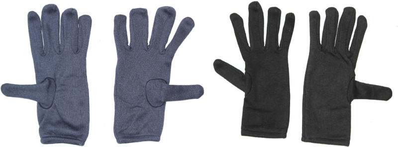 Okara Lightweight Hand Gloves Protect From Sun Burn, Dust & Pollution Driving Gloves(Blue|Black)