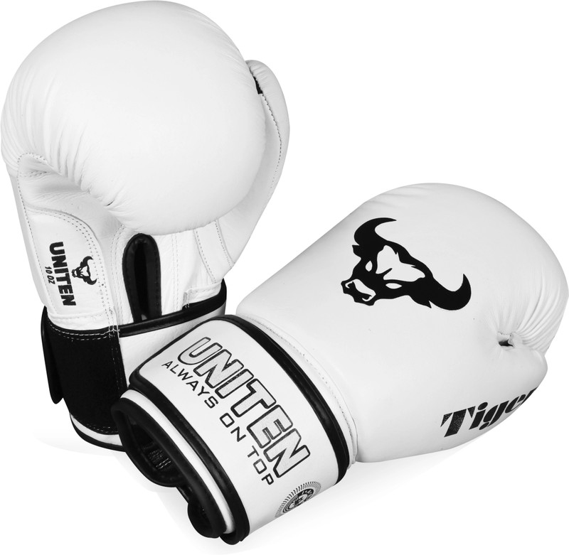 UNITEN Boxing Gloves, Tiger Amateur Contest Boxing Gloves Boxing Gloves(Black)