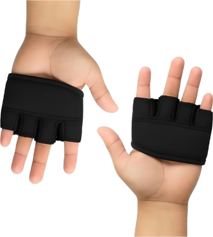 P. K SPORTS NeoGrip Fielding Gloves for Men Gym & Fitness Gloves(Black)