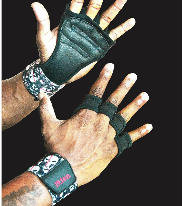 19.ten Grippy Unisex Palm Protector Gym Exercise Fitness Weight Lifting Training Gloves Gym & Fitness Gloves(Grey)