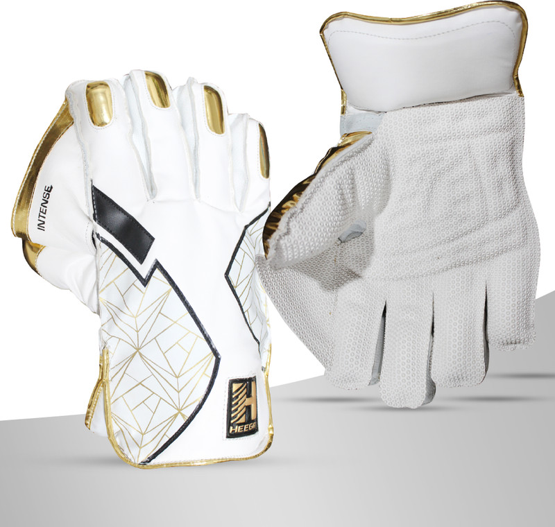 Heega Intense Wicket Keeping Gloves(White)
