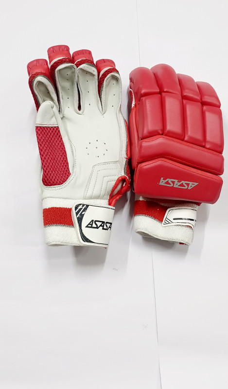ASASA CRICKET PROLTIE BATTING GLOVES Batting Gloves(Red)