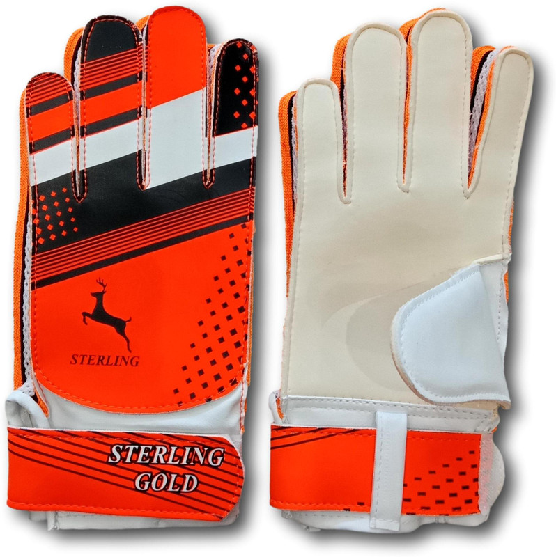 Sterling Goalkeeping Gloves for Football Players - Ultimate Grip & Protection Goalkeeping Gloves(Multicolor)