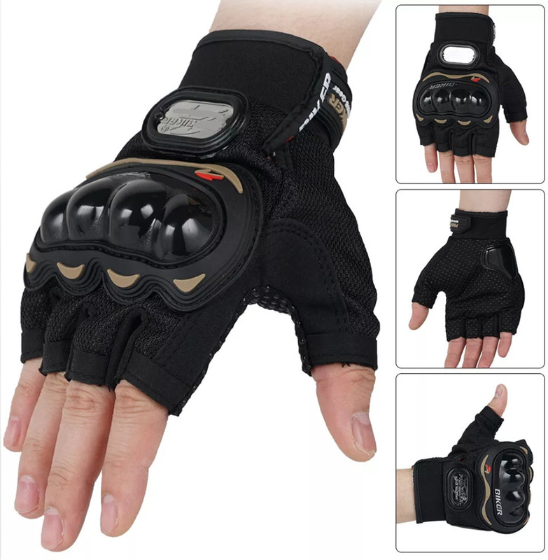 UTEXX Haif Hand P9BikeGloves For Riding,Biking,Cycling And Wenter Used Best Gloves09 Riding Gloves(Black)