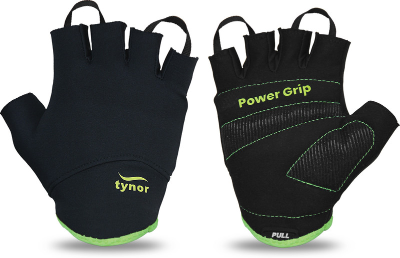 TYNOR Tynorgrip Women's Gym Gloves, Black, Small, 1 Pair Gym & Fitness Gloves(Black)