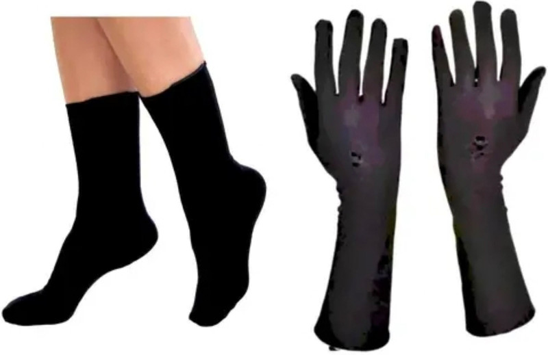 Muslim Choice Bazaar Mohuaburqa Skating Gloves(Black)