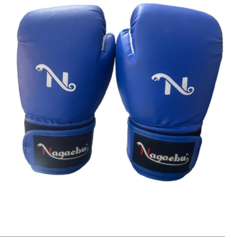 Nagaebu PROFESSIONAL TRAINING BOXING GLOVES Boxing Gloves(Blue)