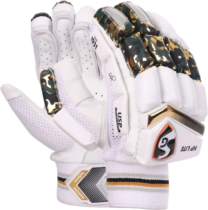 SG HP Lite Cricket RH Batting Gloves(Multicolor)