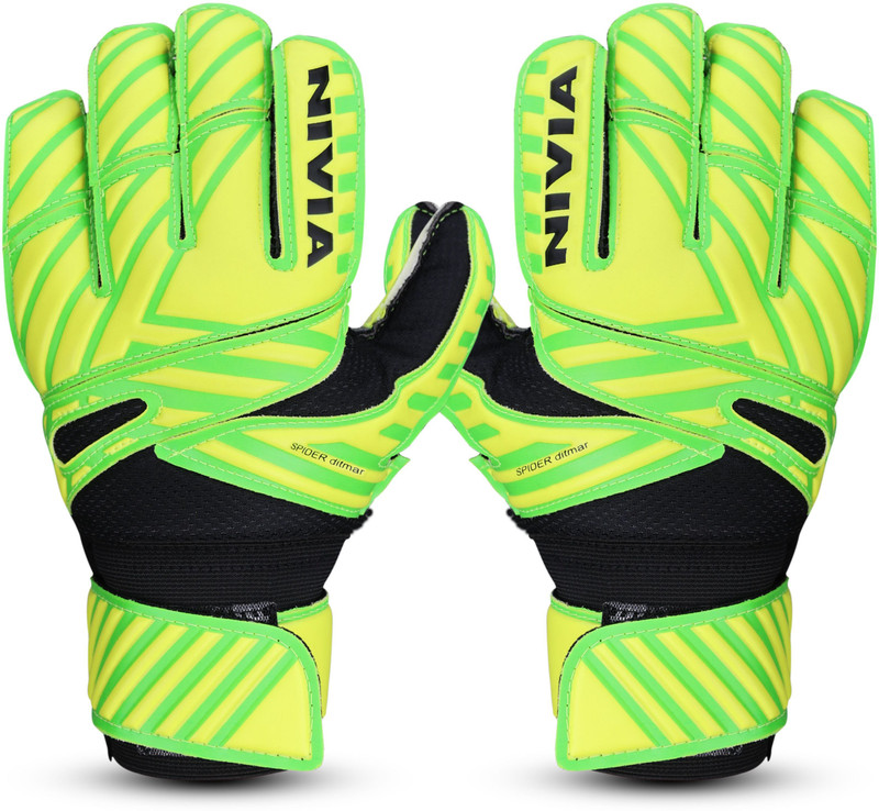 NIVIA Ditmar Spider Goalkeeping Gloves(Green)