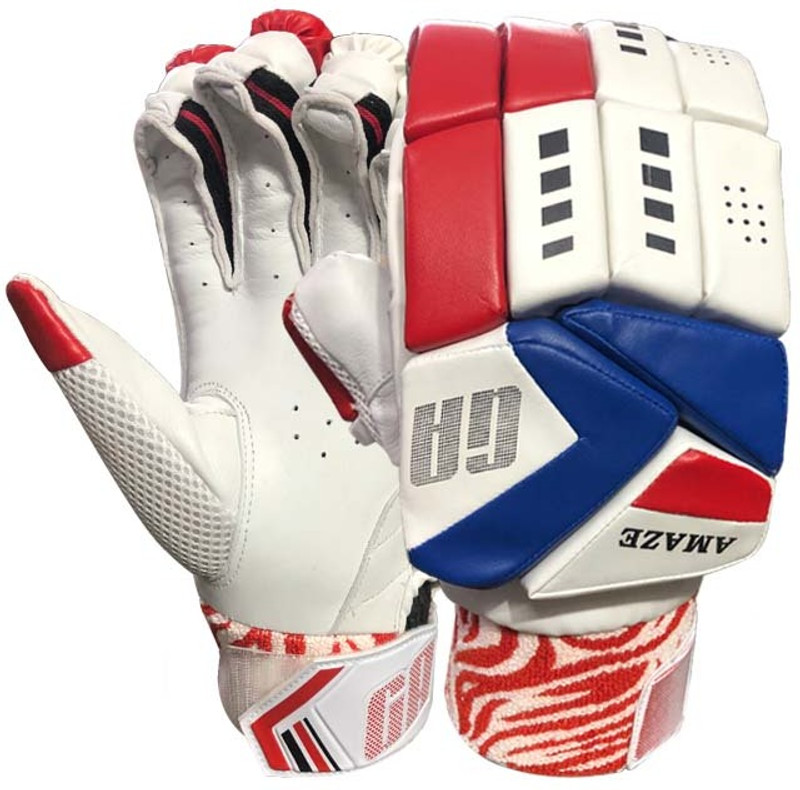 G A SPORTS BATTING GLOVES GA TEST Batting Gloves(White)