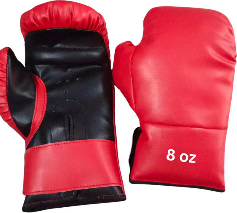 QURA N QURA-N Multi Size Premium Boxing Gloves(Red)