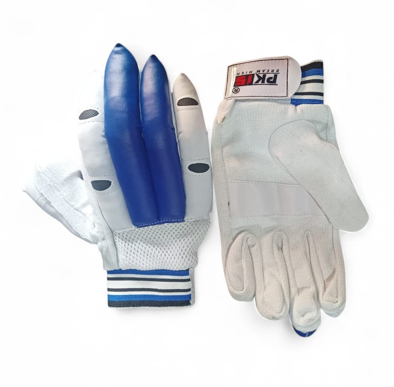 MFG Cricket Batting gloves Batting Gloves(Blue, White)
