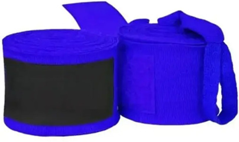 HL Sports Blue Boxing Handwrap Boxing Gloves(Blue)