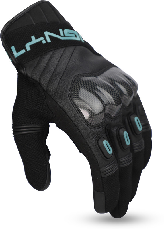 Ignyte Carbon Full Finger Bike Riding Gloves with Touch Screen Sensitivity Riding Gloves(Grey)