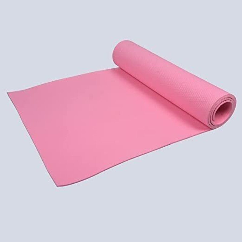 QUICKSHELE EVA Yoga Gym Exercise 6mm Yoga Mat for Men Women Kids-Bag 6 mm Yoga Mat