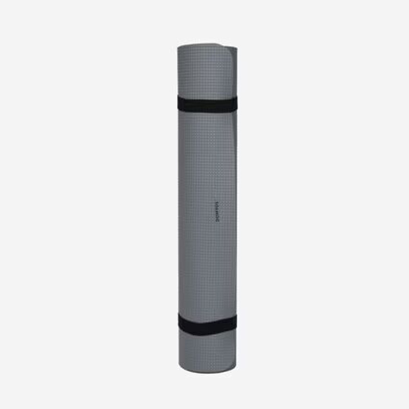 KRISSDIL Yoga Mat is designed for stability, comfort,Made with Polyethylene Foam Grey 4 mm Yoga Mat