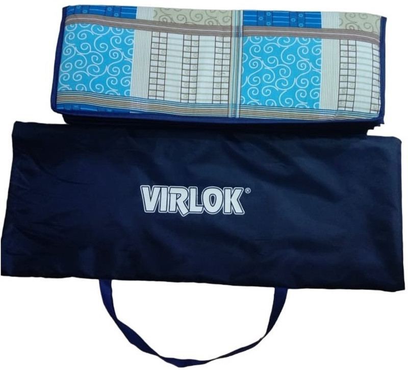 VIRLOK Folding Yoga Mat for Yoga, Gym, Home Exercise, Floor Exercise Mat Multicolor 10 mm Yoga Mat