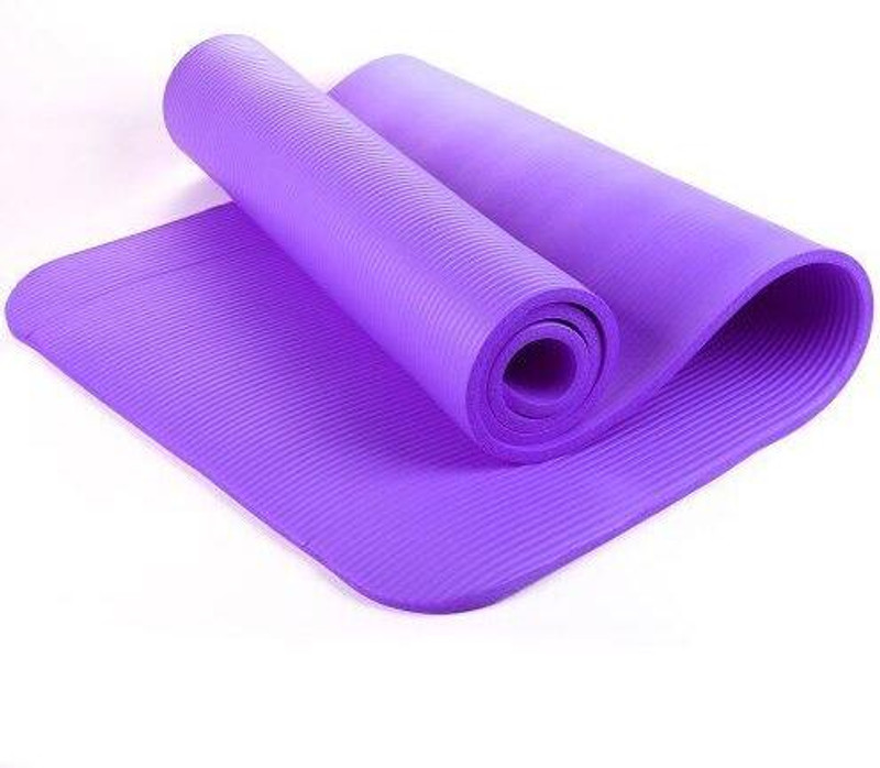 LTMATS Yoga Mats for Women & Men EVA Material ,Extra Thick Exercise Mats Purple 4 mm Yoga Mat