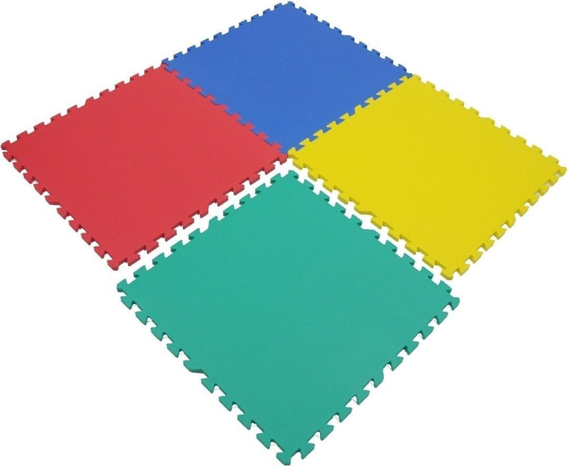 ONX Kids EVA Interlocking Flooring Mat Multicolor 12 mm Exercise & Gym Mat Multicolor 10 mm Exercise & Gym Mat
