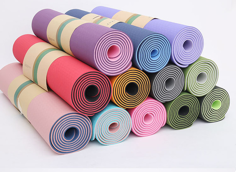SRS CREATIONS A001 Multicolor 6 mm Exercise & Gym Mat