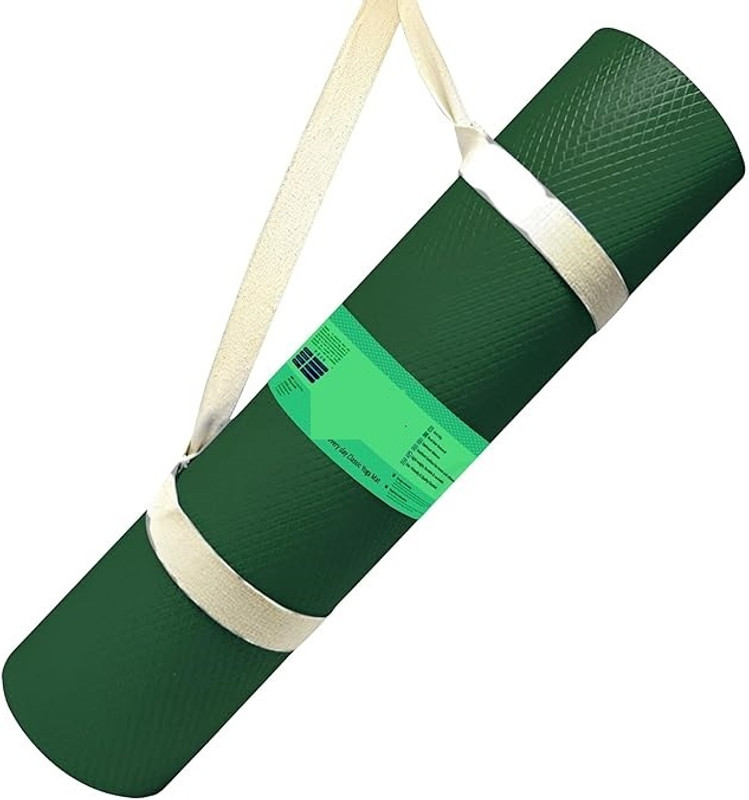 LTMATS Yoga Mats For Women and Men Exercise For Home Workout Gym Anti Slip EVA Material Purple 4 mm Yoga Mat
