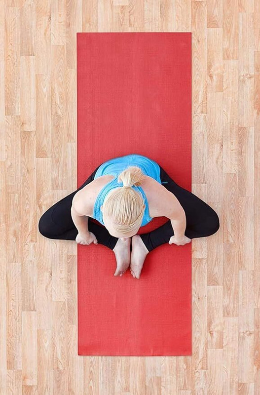 GHARSETU SE-RYM-001 Red 4 mm Yoga Mat