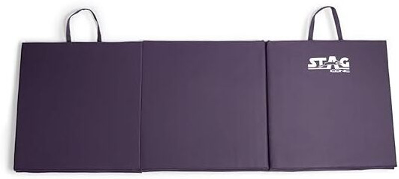 Stag iconic High Density Foam Foldable Tumbling / Fitness Mat| Purple mm - 30 MM mm Exercise & Gym Mat