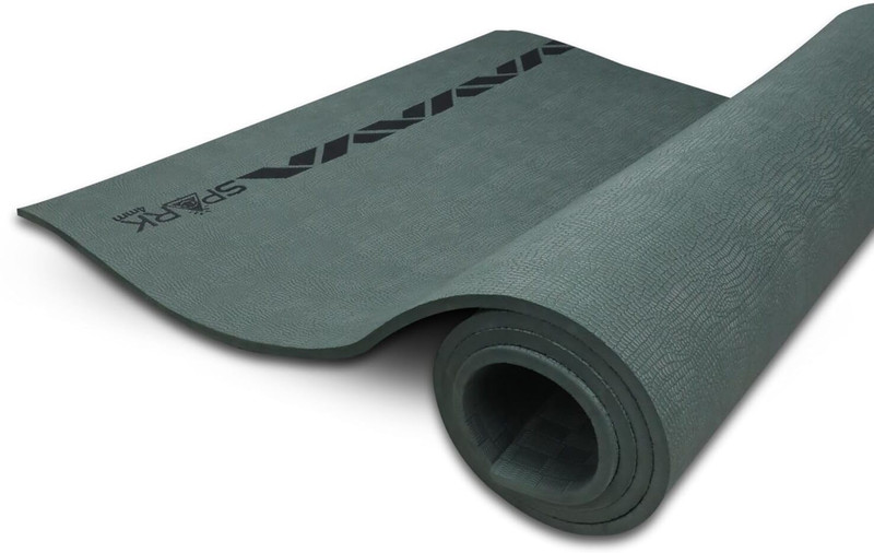 NIVIA Spark EVA Yoga Mat for Men & Women Exercise Mat for Home & Gym Workout, Green 4 mm Yoga Mat