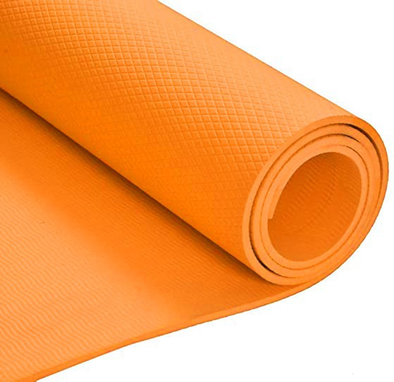 HHS SPORTS 6mm Green Anti-Skid Yoga Mat For Home Gym & Outdoor Workout for men and women 6 mm Yoga Mat