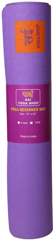 SAI YOGA SHOP TPE_purplemat Purple 6. mm Yoga Mat
