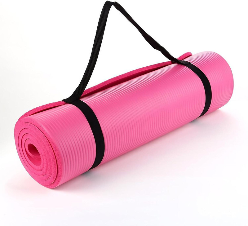 Ezyfit EZYFIT601 Yoga Mats For Women yoga mat for men Exercise mat for home workout Pink 1.2 mm Yoga Mat
