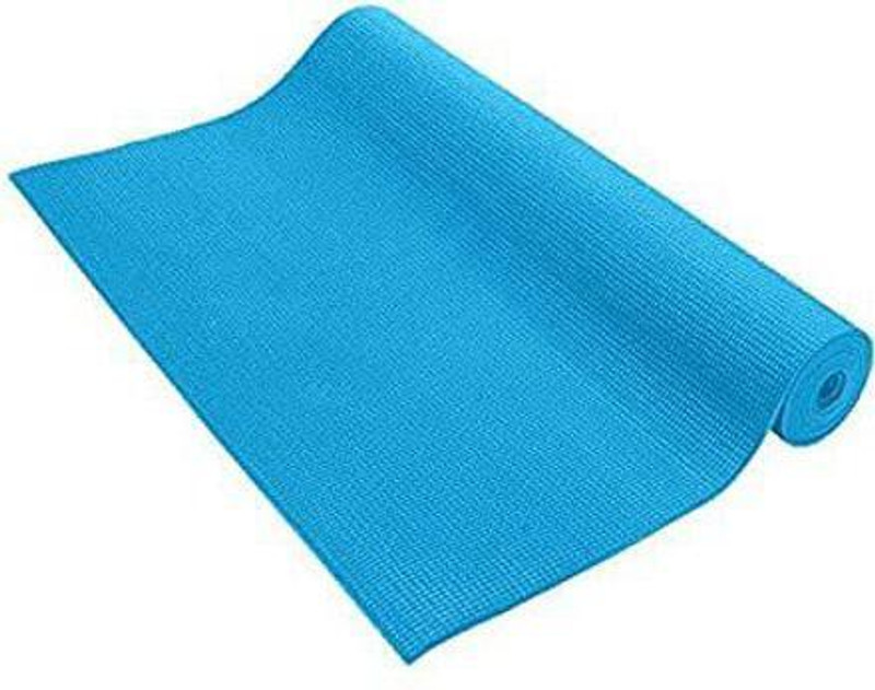 IRIS Fitness Heavy duty (weighs 900 grams) PVC Blue 4 mm Yoga Mat