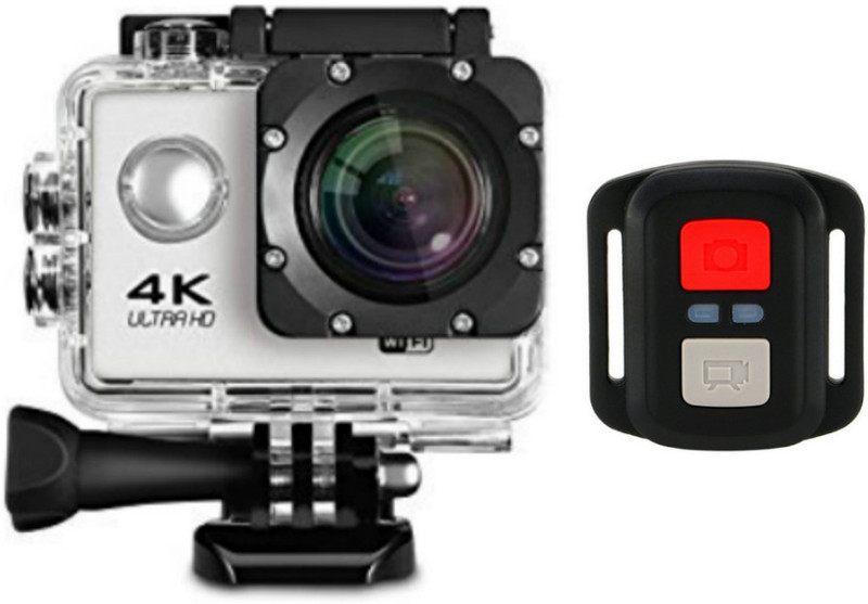 Raptas HD Quality H165R 4K Action Camera Ultra HD 170D Wide Angel Go Waterproof Pro Sports Video Sports and Action Camera(Multicolor, 16 MP)