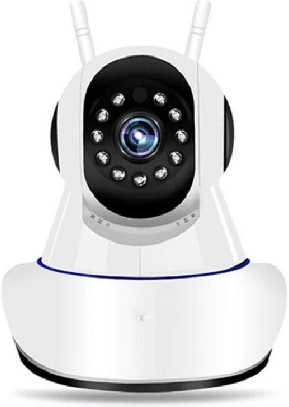 SIOVS WIFI 360 SECURITY CAMERA HD IP Wifi CCTV Indoor Security Camera Stream Live Video in Mobile Sports and Action Camera(White, 12 MP)