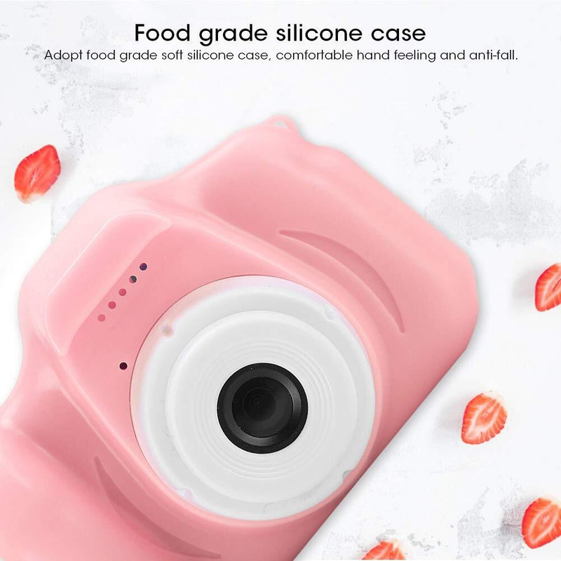 Bzrqx Gift Toy Baby Camera Mini Children Kid Camera 2Inch Color Screen Gift Taking Photos Recording Videos Sports and Action Camera(Multicolor, 8 MP)