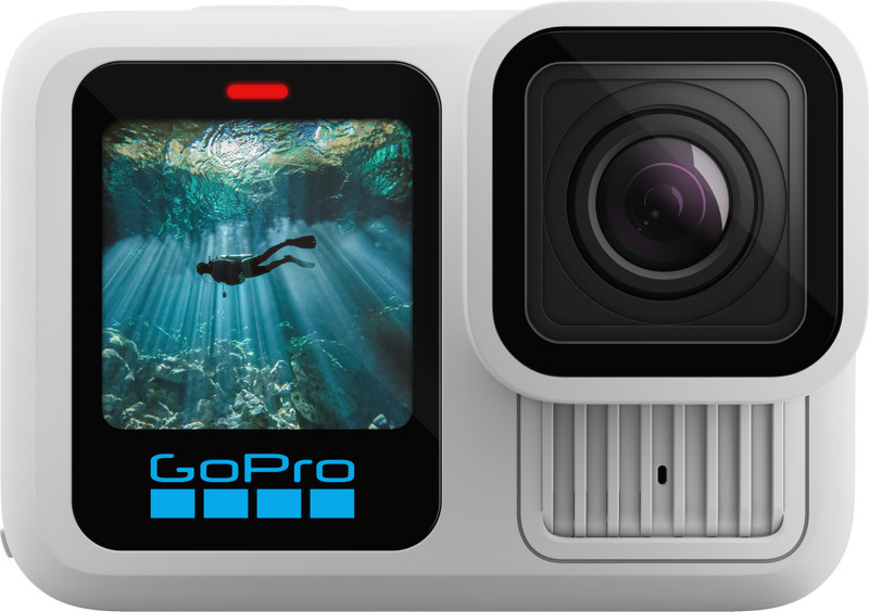 GoPro Hero13 Black Polar White Sports and Action Camera(Black, White, 27 MP)