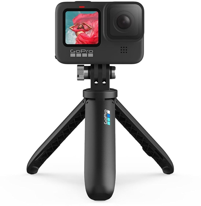 GoPro Hero12 Mobility Bundle with Shorty Mini Extension Pole, 64 GB SD Card Sports and Action Camera(Black, 27 MP)